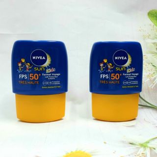 KEM CHỐNG NẮNG CHO BÉ NIVEA sun KIDS Format Voyage Lait Protecteur FPS 50+ 50mL