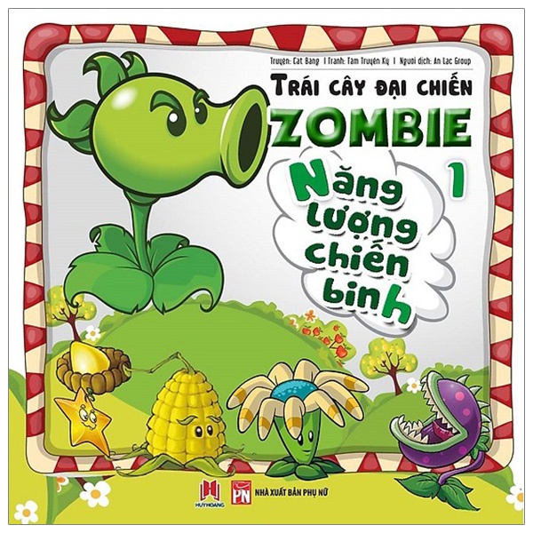 Sách - Trái Cây Đại Chiến Zombie (Tập 1) - Năng Lượng Chiến Binh