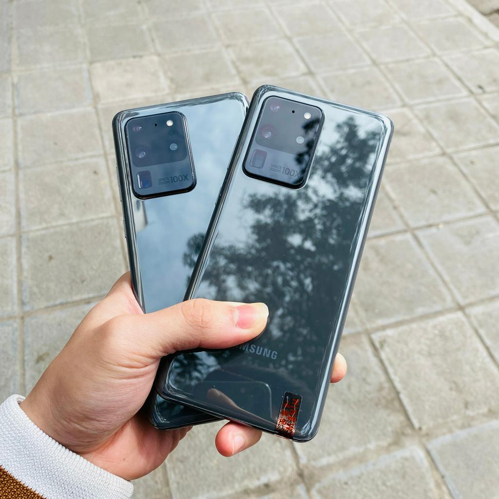Điện thoại Samsung S20 Ultra Ram 12GB Rom 256GB  siêu đẹp - Đủ màu Đen và Xám bảo hành 6 tháng