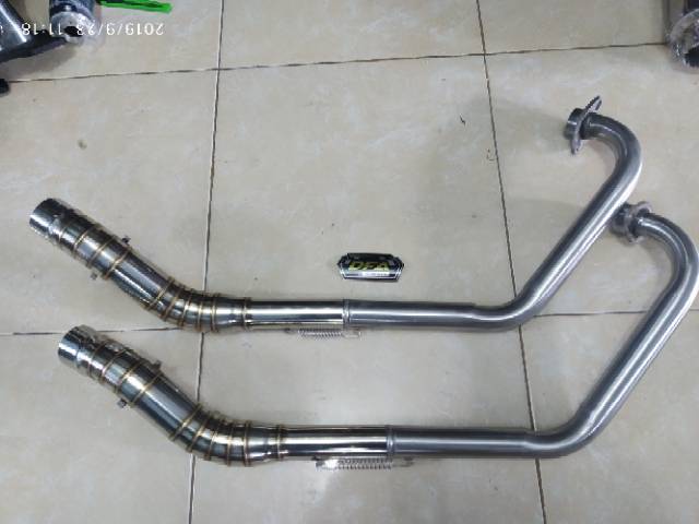 Ống Pô Bán Tự Động Chuyên Dụng Cho Vixion R15, Cb New, Cbr, Gsx, Tiger Xxxl, Byson