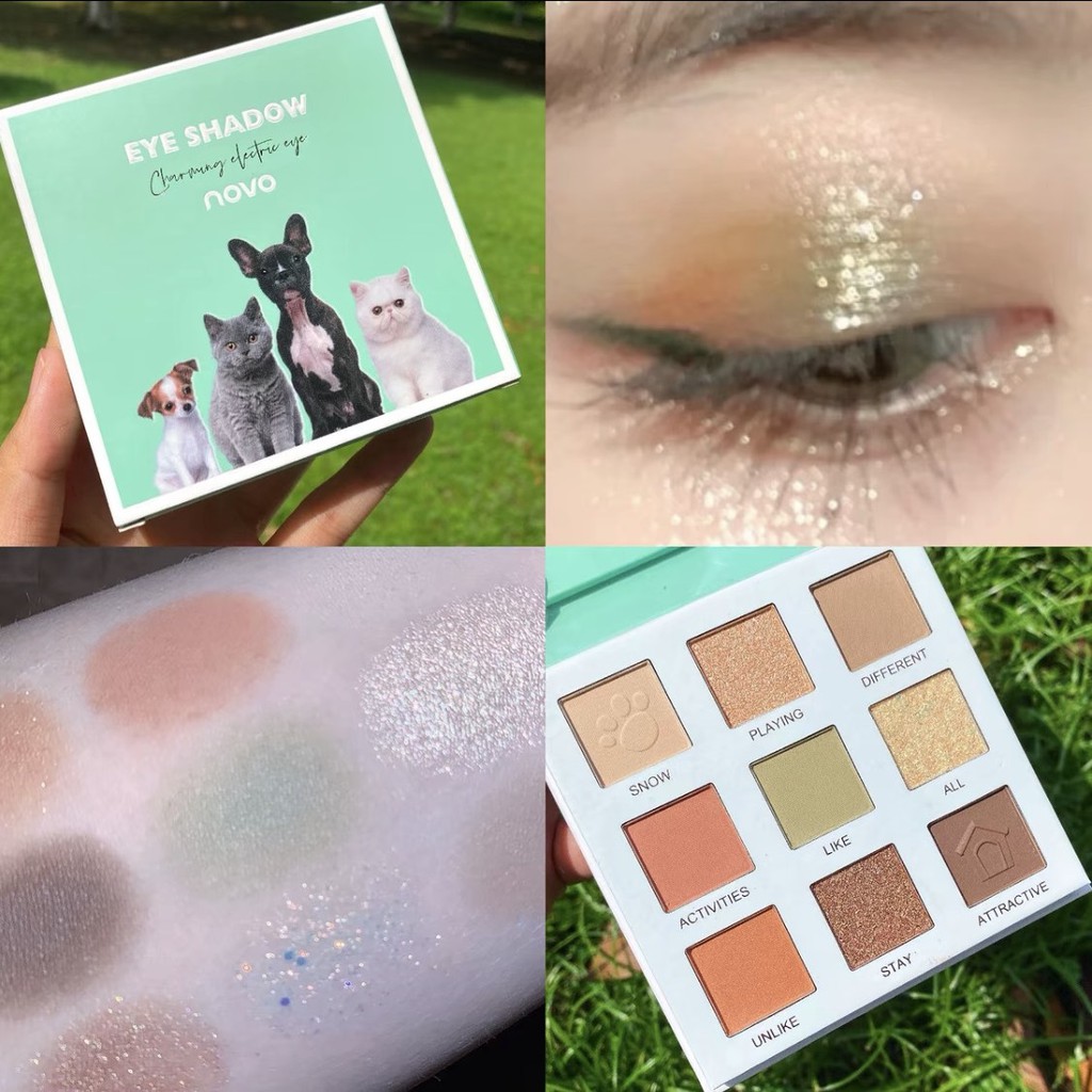 [NOVO] Bảng mắt 9 ô Novo Charming Electric Animal (N5342) | BigBuy360 - bigbuy360.vn