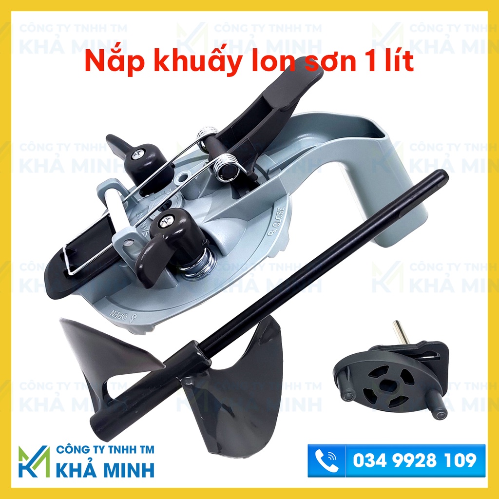 Nắp đậy cho máy khuấy sơn, nắp trộn sơn dùng cho lon sơn 1 lít
