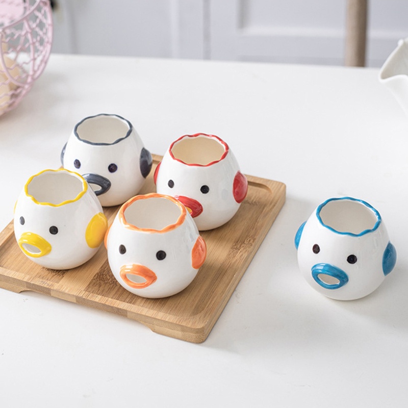Dụng Cụ Tách Lòng Đỏ Trứng Gà Hoạt Hình Bằng Gốm