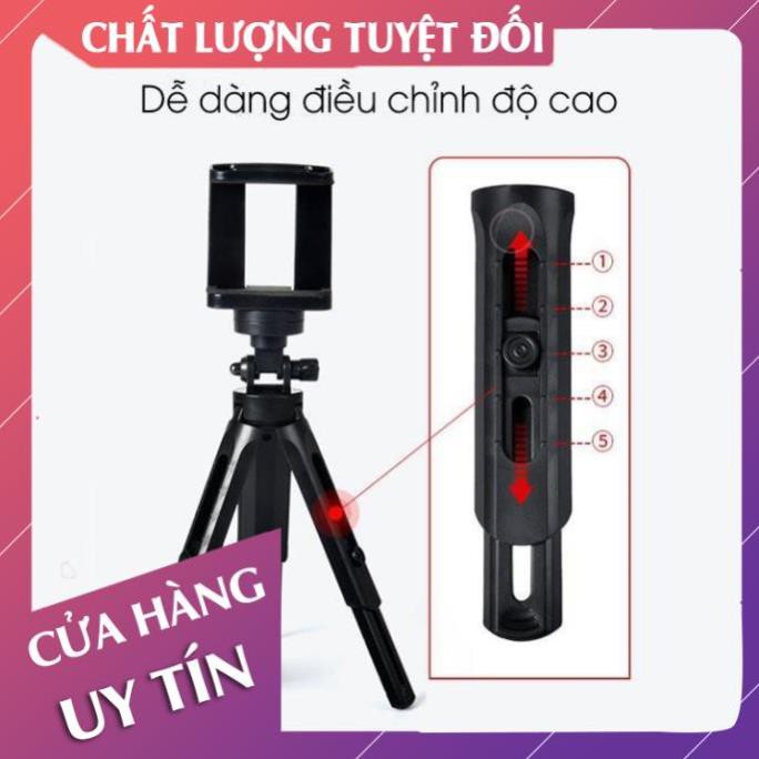 [Hàng loại 1] Chân quay điện thoại, chân đế chụp ảnh cho điện thoại, chân đế quay Tripod mini 360 độ  - LanChiMart