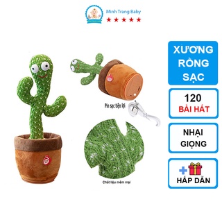Cây xương rồng nhảy múa vui nhộn phát 120 bài hát nhạc nhại được giọng nói
