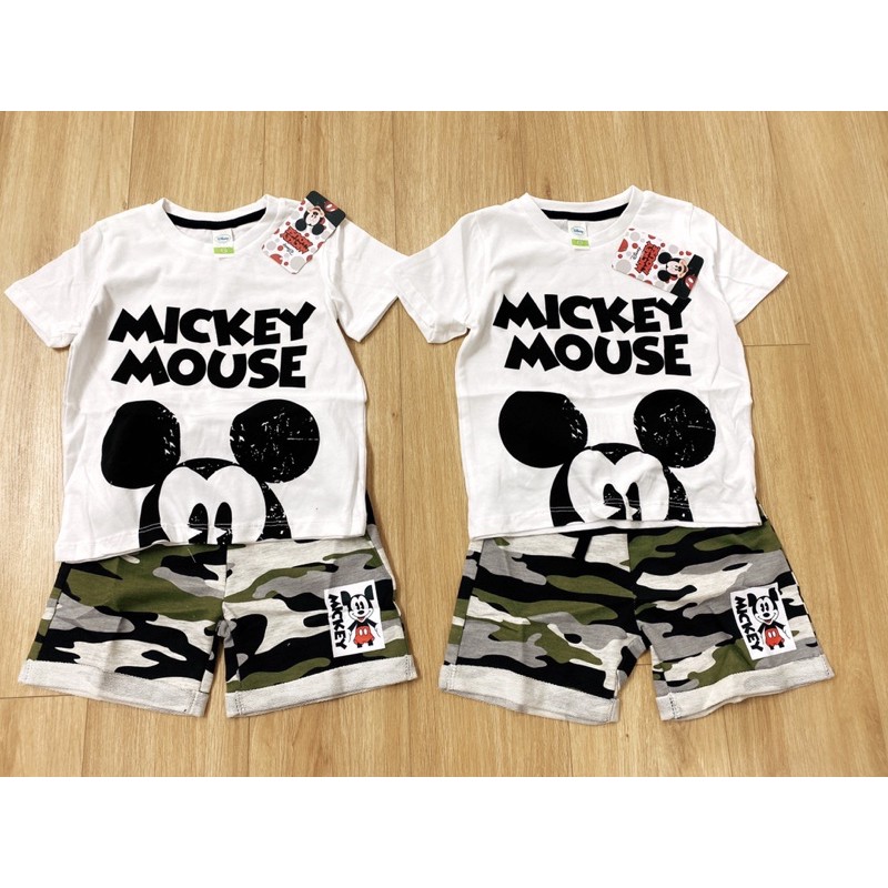 Set Micky rằn ri CA xuất xịn cho bé