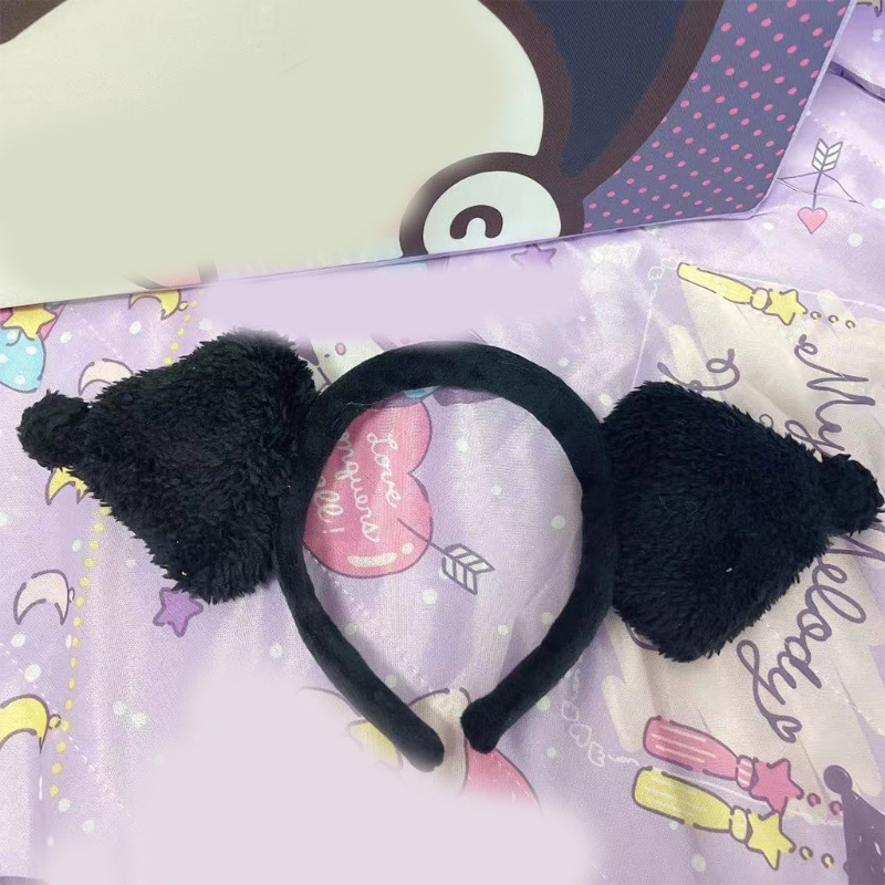 Băng Đô Cài Tóc Tai Voi Mini Phong Cách Preppy Đơn Giản Cho Nữ