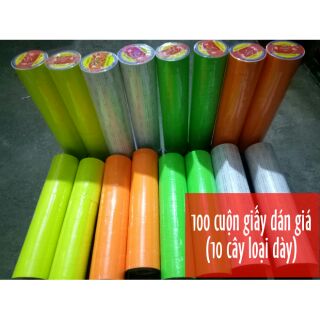 Giấy dán giá tiền, 10 cây x 10 cuộn