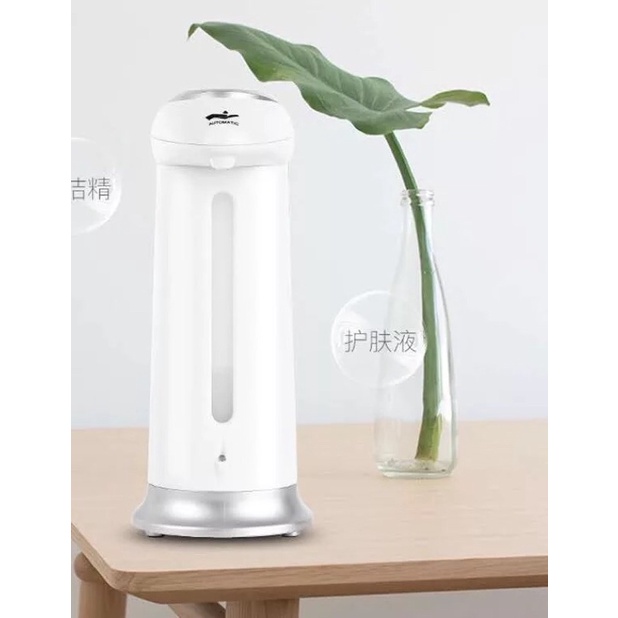 Hộp Đựng Lấy Xà Phòng Cảm Biến Tự Động 330ml Dùng Pin Tiện Lợi Cho Gia Đình