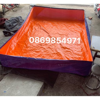 [RẺ VÔ ĐỊCH] Bể bạt nuôi ốc, ếch, cá, lươn 0,5M