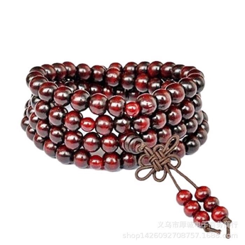 Chuỗi vòng 108 hạt đeo tay dành cho nam và nữ