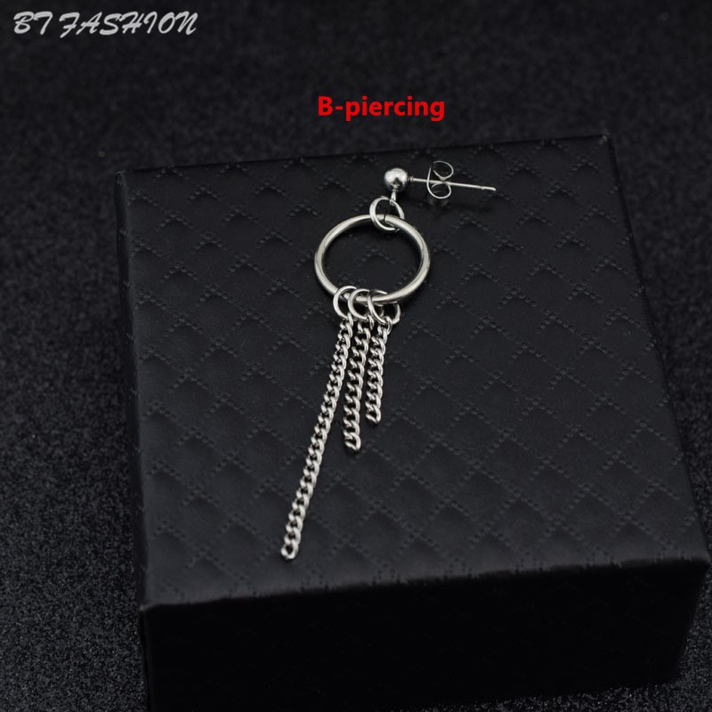1pcs Ear Drop Kpop BTS Dangling Earring Piercing Jewelry Fashion Accessories Gift for Women Men