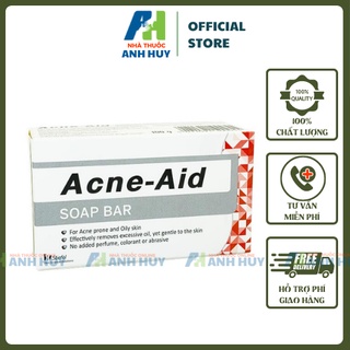 Xà Bông Giảm Mụn Lưng Soap Acne Aid, Xà Phòng Chống Thăm 100Gr