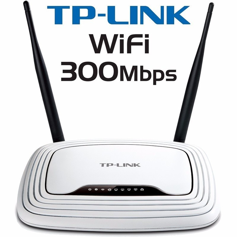 [BH 12T] Bộ phát Wifi TPLINK 841N 2 râu chuẩn N 300Mbps, Router wifi tplink giá rẻ cắm dây mạng dùng ngay