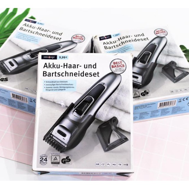 Tông đơ cắt tóc, cạo râu Ideen Welt Đức đa năng chuyên nghiệp tiện dụng - Shop Viloet