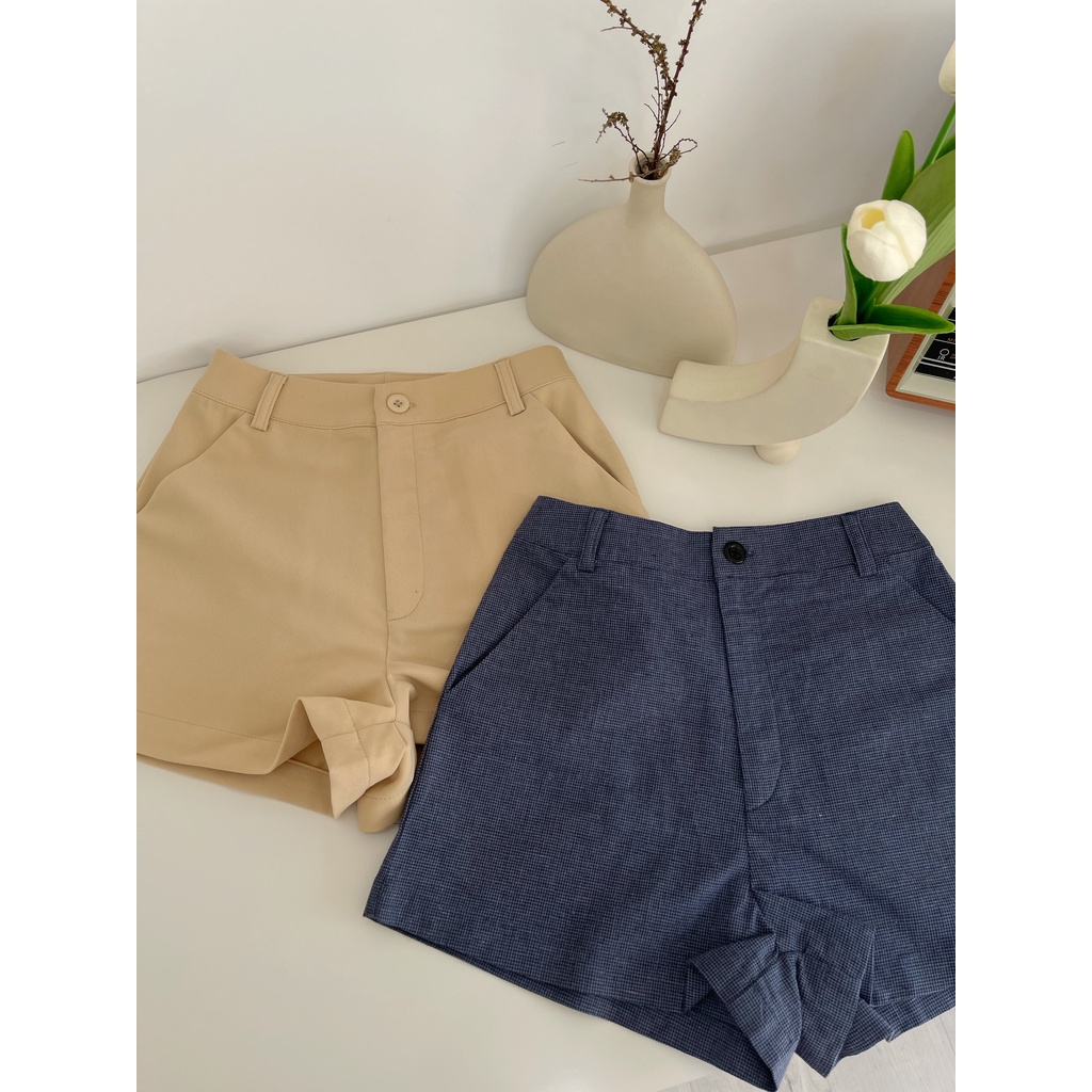[Mã FAMARAL1 giảm 10K đơn 50K] Quần shorts HEYBEE phom ôm lưng cao, nhiều màu - ELLIE SHORTS HT701.