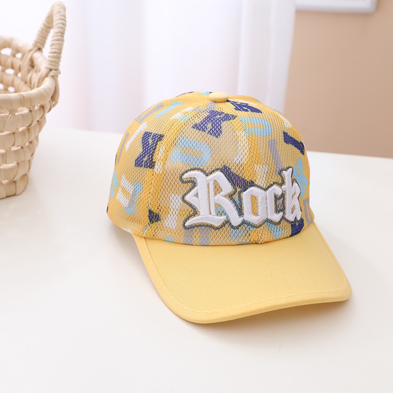 Mũ Lưỡi Trai Phối Lưới Thời Trang Mùa Hè Dễ Thương Cho Bé