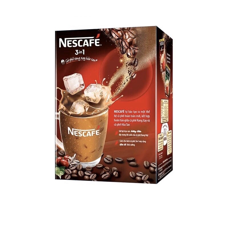 Bộ quà Tết [Tặng ly sứ] 2 hộp cà phê hoà tan Nescafe 340g