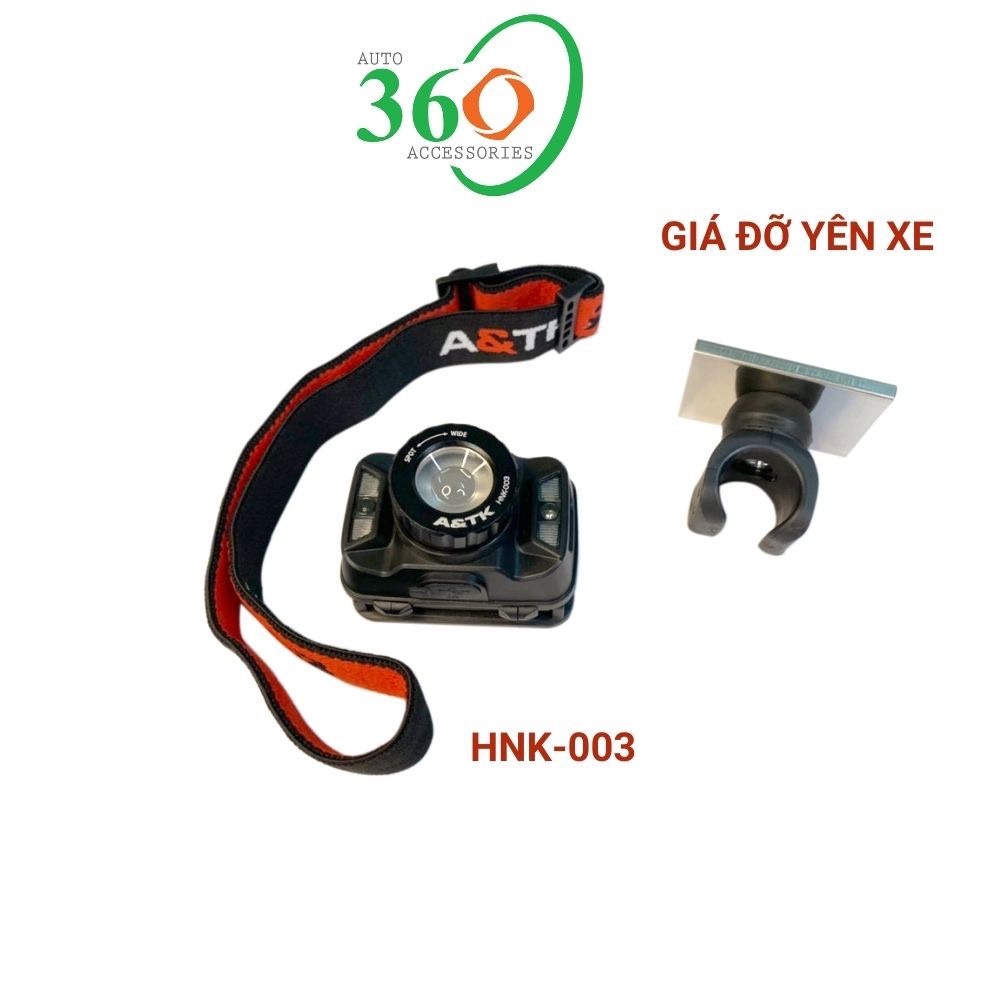 Giá đỡ đèn pin xe đạp giá đỡ đèn pin dùng cho đèn pin đội đầu A&TK HNK-003, 3 lựa chọn