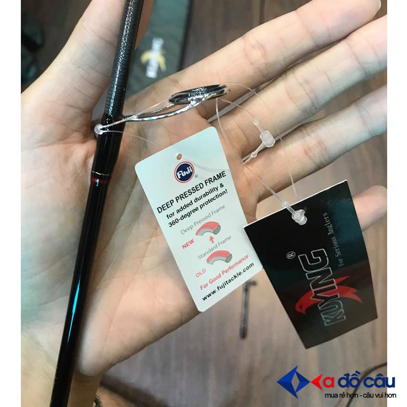Cần câu lure Kuying Teton 2023 TTS662L, TTC662L