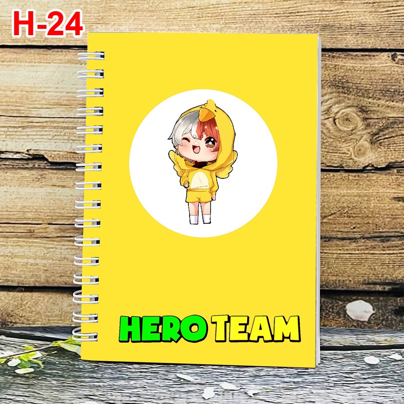 Sổ tay lò xo Hero Team (nhiều mẫu)