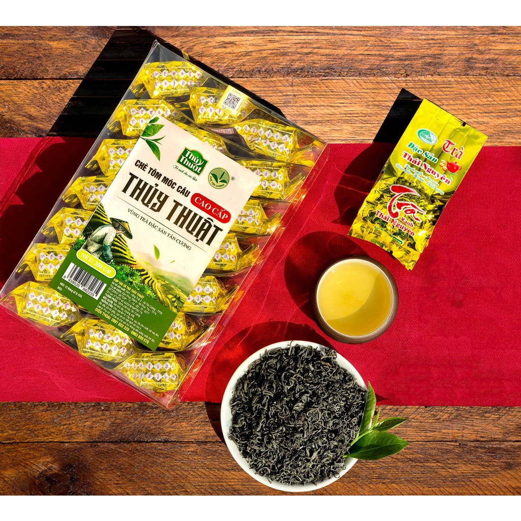 . Chè tôm móc câu cao cấp chính gốc Tân Cương Thái Nguyên - Cam kết an toàn VietGap