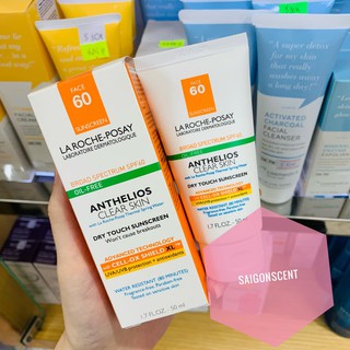 Kem chống nắng La Roche-Posay Anthelios Clear Skin Oil-Free Sunscreen SPF 60 ( 50mL )