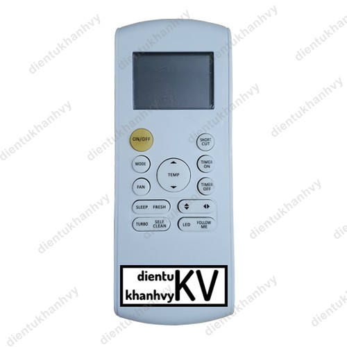 Remote điều khiển máy lạnh Midea 2 chiều cao cấp