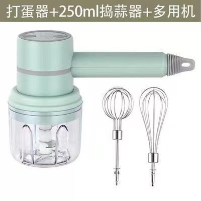 Máy Đánh Trứng Mini Không Dây Hai Trong Một Tiện Dụng