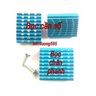 Combo Bọc chân phanh và cần số xe máy