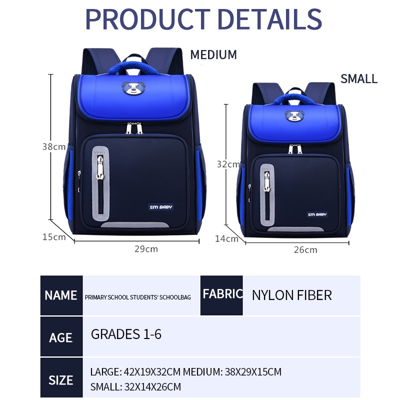 Ba Lô Đi Học Chống Thấm Nước Và Tải Trọng Cho Bé Lớp 1-6 Aku