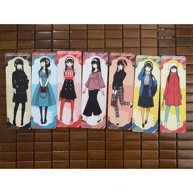 [COMIC FES] Full Set Bookmark Spy x Family Yor