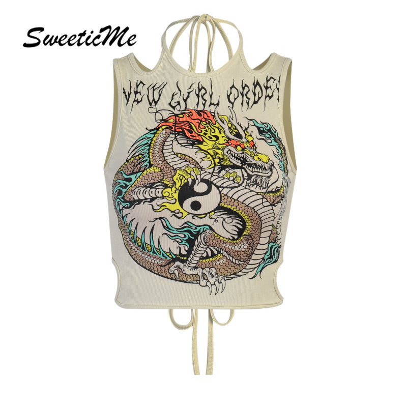  Áo Lửng Sát Nát Hoạ Tiết Rồng Bay Cá Tính Cho Nữ