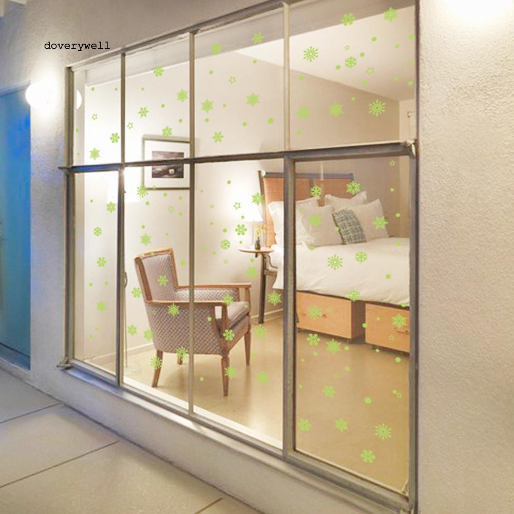 Bông tuyết dạ quang dán tường phát sáng trong đêm tối