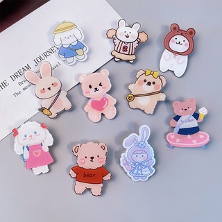 Pin Cài Áo, Balo, Túi Xách, Mũ Nhiều Stick Hoạt Hình Dễ Thương