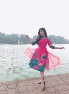 Sét áo dài cách tân mẹ và bé ( mẹ 350k bé 250k)