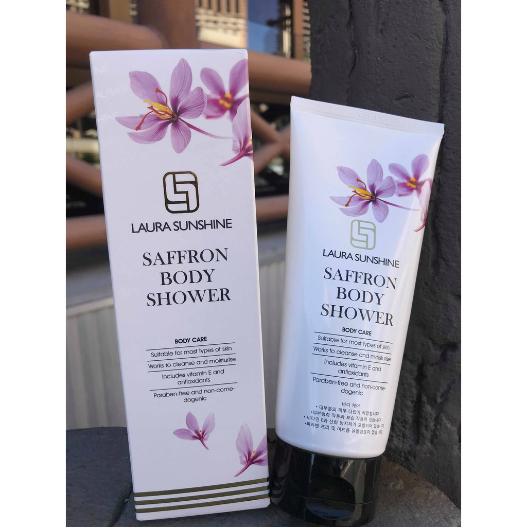 SỮA TẮM NHỤY HOA NGHỆ TÂY - LAURA SUNSHINE SAFFRON BODY SHOWER | BigBuy360 - bigbuy360.vn