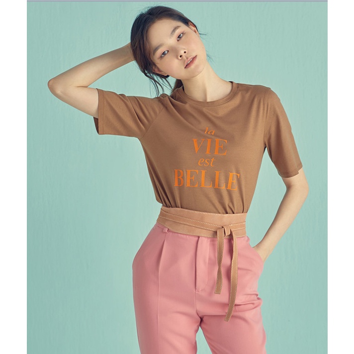 HÀNG XUẤT XỊN - ÁO THUN COTTON MÀU NÂU XUẤT KHẨU