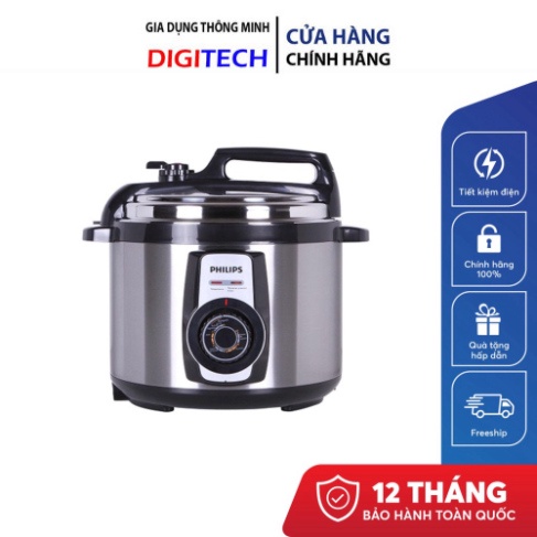 Nồi Áp Suất Cơ Philips HD2103 5.0L - Hàng Chính Hãng - Điện máy DigiTech