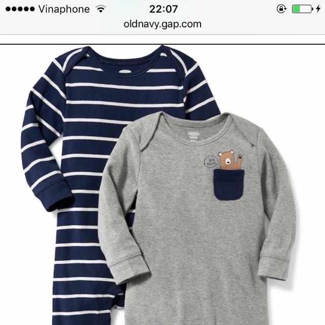 Body dài tay Old Navy