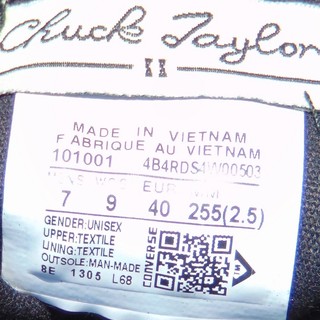 Giày AllStar Chuck II Cổ Cao Nam Full Đen