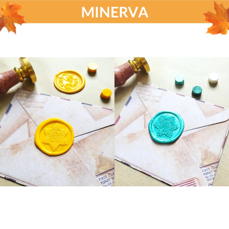Set 10 Con dấu sáp niêm phong WAX SEAL niêm phong bì thư , quà tặng , thiệp mời