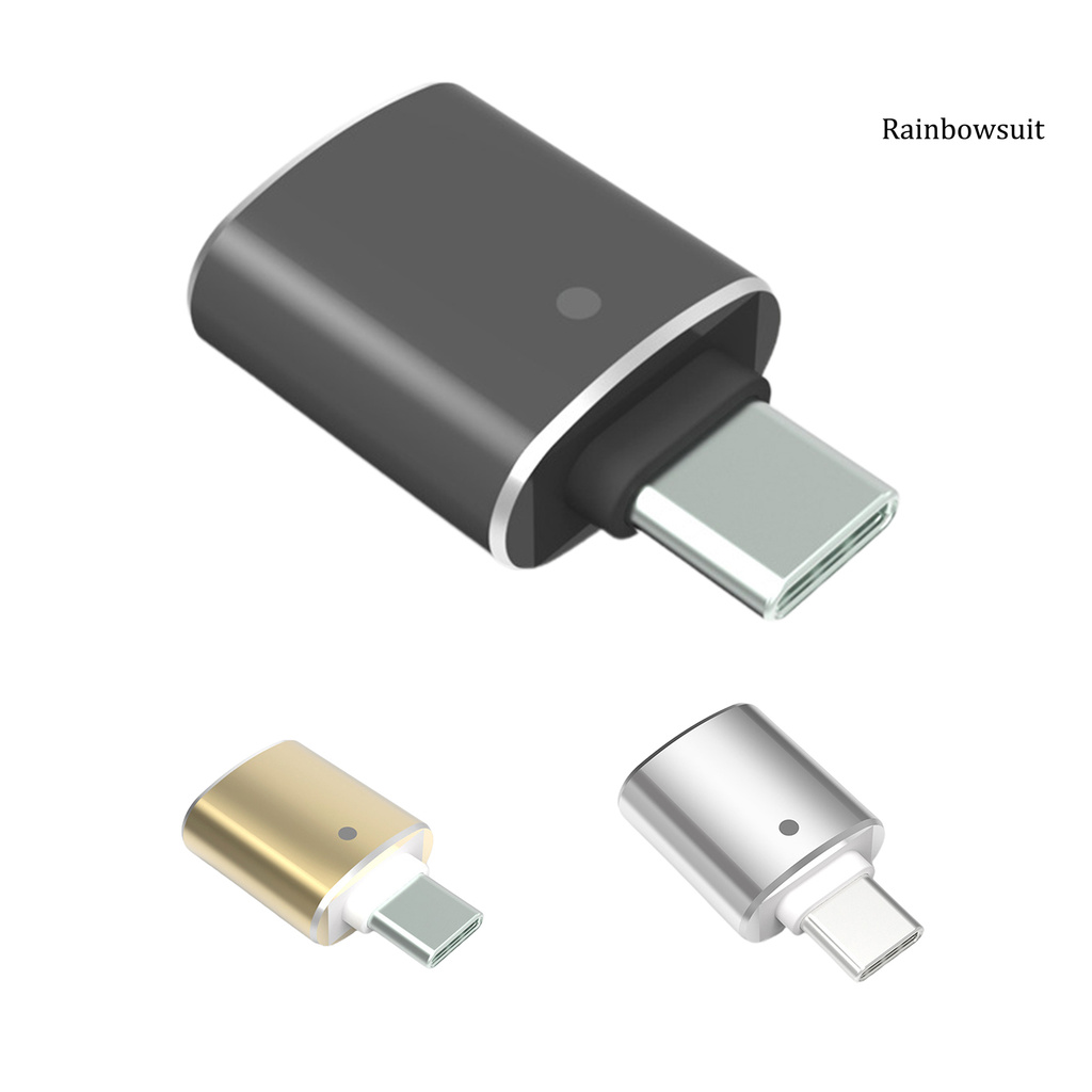 Đầu Chuyển Đổi Micro Usb Sang Type-C Có Đèn Báo Hiệu Tiện Dụng