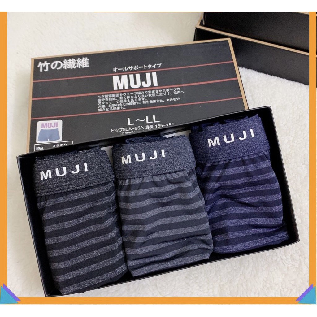 Sịp Đùi Nam 🎁MUJI🎁 quần lót nam cao cấp MUJI