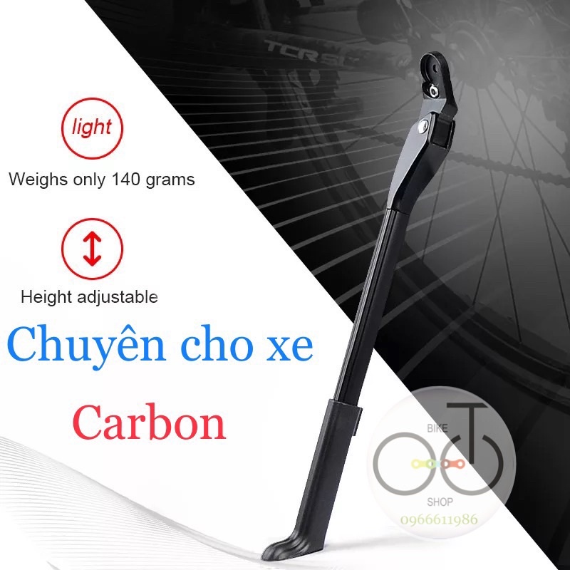 Chân chống bắt ty trục chuyên cho xe đạp carbon taiwan