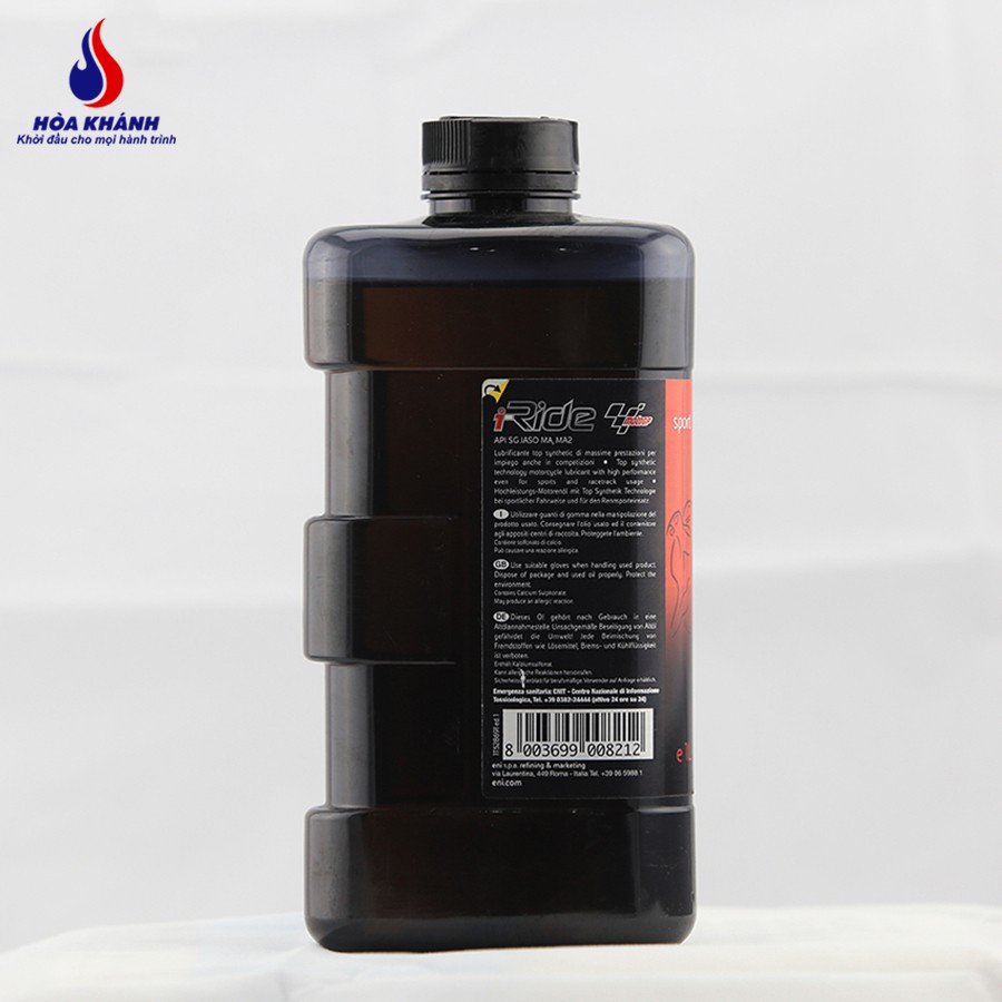Dầu nhớt xe máy mô tô PKL tổng hợp cao cấp eni i-Ride motoGP 10W-60