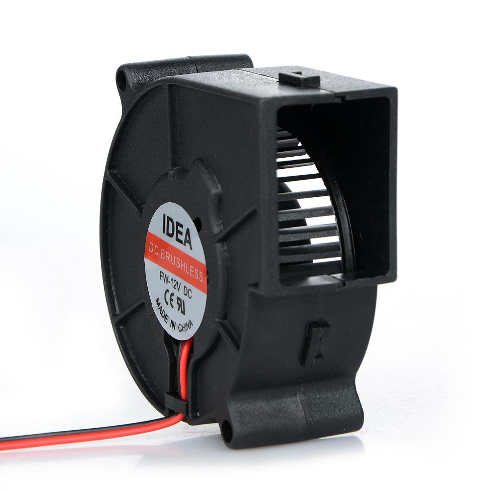 Quạt hút ly tâm 7530 75mm DC 12V 0.36A thông dụng