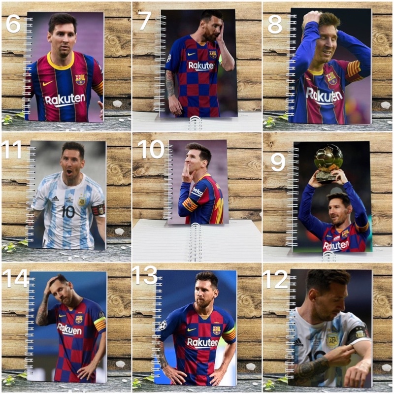 Sổ tay messi 200 trang/tập sổ viết Messi