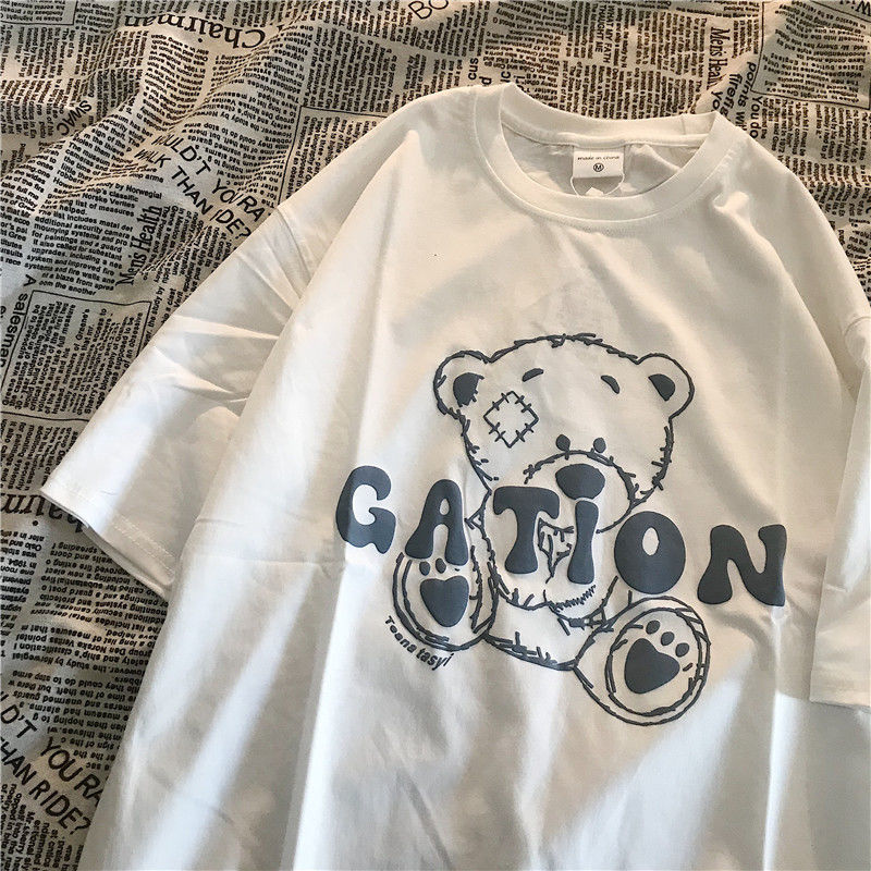 NRVP Áo thun ngắn tay cổ tròn thời trang cho nữ 2021