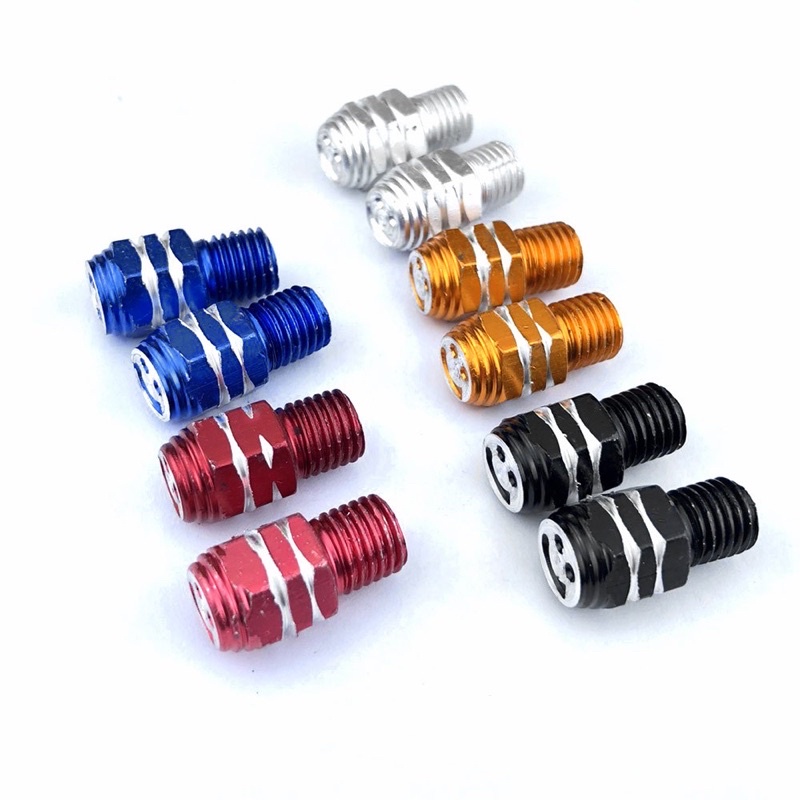 Ốc Gắn Chân Gương Xe Máy Hình Mặt Cười( 1 Đôi)